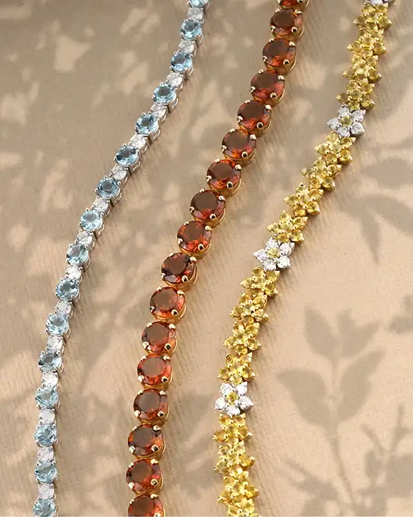 Collection of elegant bracelets in various styles and designs